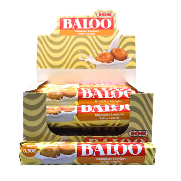 ΙΟΝ BALOO ΚΑΡΑΜΕΛΕΣ (15x52gr.)- (ΒΟΥΤΥΡΟΥ) (No 7521)