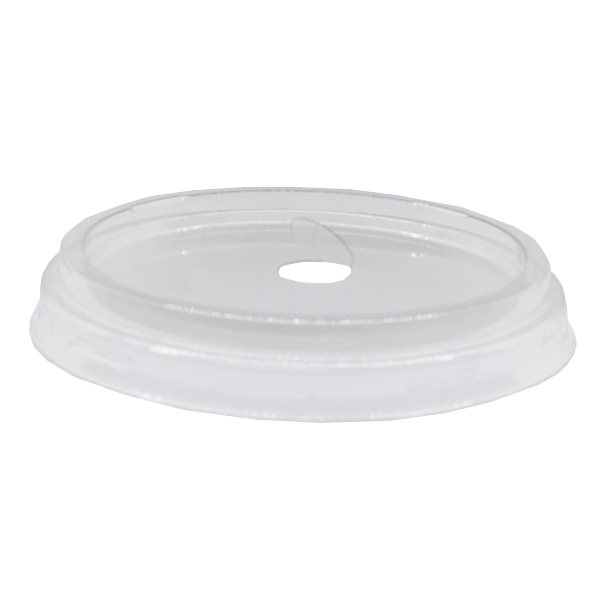 ΚΑΠΑΚΙ FLAT ΔΙΑΦΑΝΕΣ 95mm (100τεμ.) - (ΘΡΑΚΗΣ)