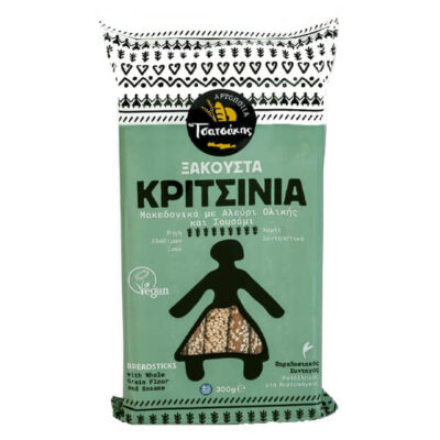 ΤΣΑΤΣΑΚΗΣ ΚΡΙΤΣΙΝΙΑ 300gr. - (ΟΛΙΚΗΣ ΜΕ ΣΟΥΣΑΜΙ ) (VEGAN)