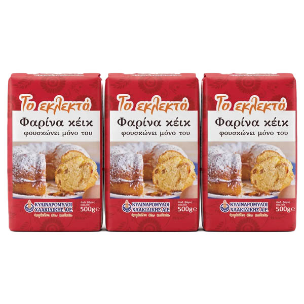 ΤΟ ΕΚΛΕΚΤΟ ΑΛΕΥΡΙ ΦΑΡΙΝΑ 3x500gr. - (ΟΙΚΟΓΕΝΕΙΑΚΗ ΣΥΣΚΕΥΑΣΙΑ)