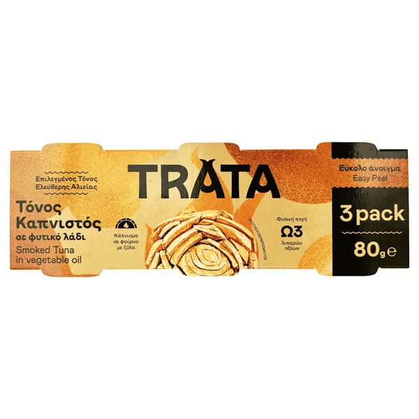 TRATA ΤΟΝΟΣ ΚΑΠΝΙΣΤΟΣ (3x80gr.)