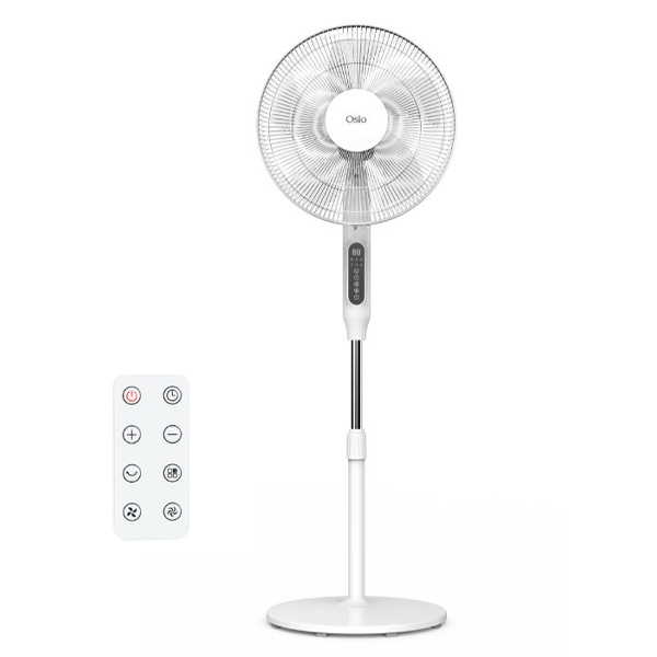 OSIO ΑΝΕΜΙΣΤΗΡΑΣ ΔΑΠΕΔΟΥ 16'' 24W OSF-9015 ΛΕΥΚΟΣ