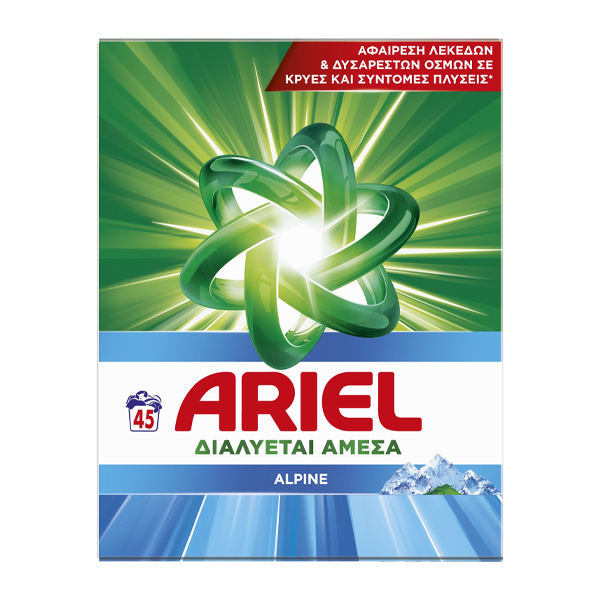 ARIEL ΣΚΟΝΗ ΠΛΥΝΤΗΡΙΟΥ ΡΟΥΧΩΝ  45μεζ. - (ALPINE)