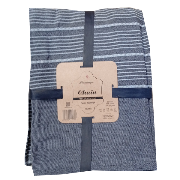 ΚΟΥΒΕΡΤΑ ΡΙΧΤΑΡΙ SANCHO 180x300cm - (100% ΒΑΜΒΑΚΙ) (ΣΚΟΥΡΟ ΓΚΡΙ)