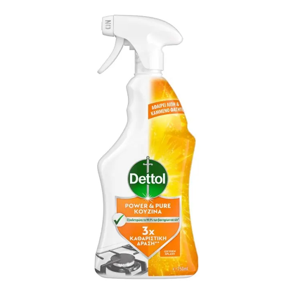 DETTOL POWER ΚΑΙ PURE 750ml - (ΚΟΥΖΙΝΑ)