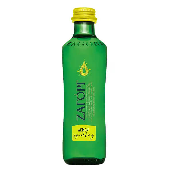 ΖΑΓΟΡΙ ΑΝΘΡΑΚΟΥΧΟ ΦΥΣΙΚΟ ΜΕΤΑΛΛΙΚΟ ΝΕΡΟ (24x330ml) - (ΛΕΜΟΝΙ) (ΦΙΑΛΗ OW)