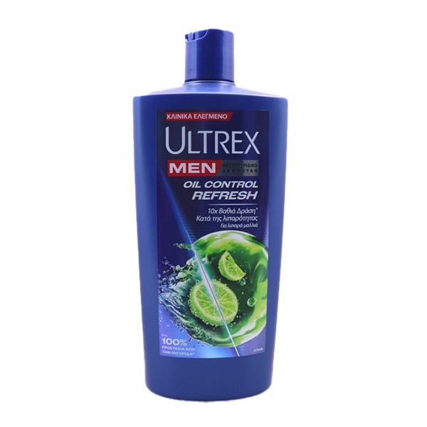 ULTREX ΣΑΜΠΟΥΑΝ 610ml - (COOL SPORT MENTHOL)