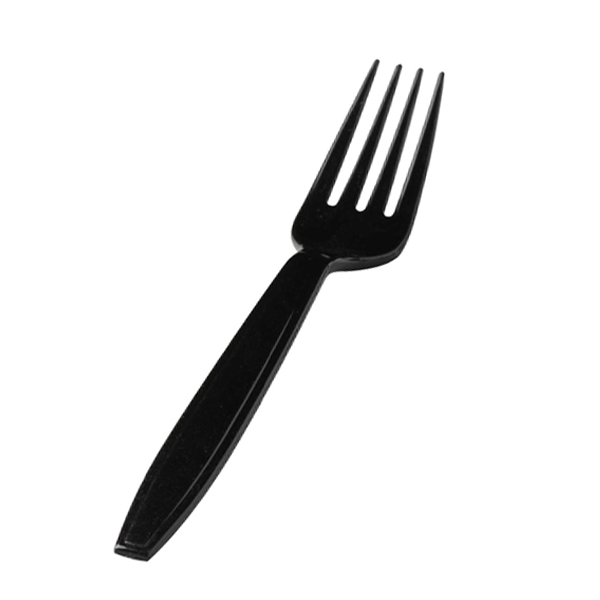 LUX PLAST ΠΙΡΟΥΝΙΑ ΜΑΥΡΑ 18cm 1/1 (100τεμ.) - (ΕΠΑΝΑΧΡΗΣΙΜΟΠΟΙΟΥΜΕΝΑ)