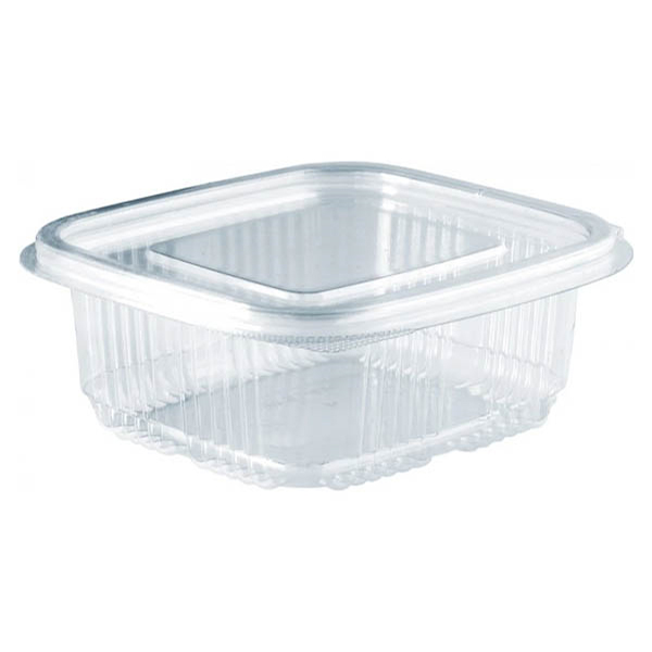 ΣΚΕΥΟΣ PP ΤΕΤΡΑΓΩΝΟ ΔΙΑΦΑΝΕΣ 750gr. (FT282-750) - 50τεμ. - (LUX PLAST)