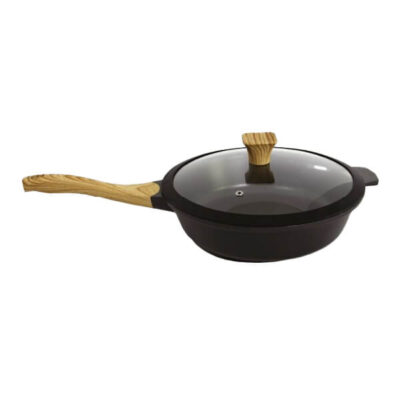 GRUPPE ΤΗΓΑΝΙ ΒΑΘΥ ΜΕ ΚΑΠΑΚΙ 28cm - (KESJ28)