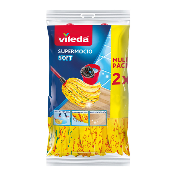 VILEDA ΣΦΟΥΓΓΑΡΙΣΤΡΑ SOFT  (2τεμ.)