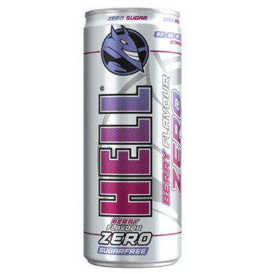 HELL ENERGY DRINK 250ml - (ZERO BERRY)