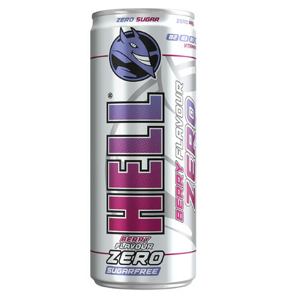 HELL ENERGY DRINK 250ml - (ZERO BERRY)