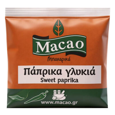 MACAO ΠΑΠΡΙΚΑ 50gr. - (ΓΛΥΚΙΑ)