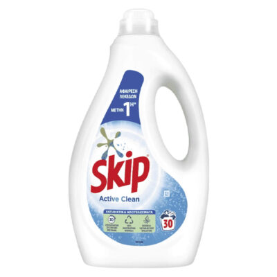 SKIP ΥΓΡΟ  30μεζ. (1,50 lit) - (ACTIVE CLEAN)