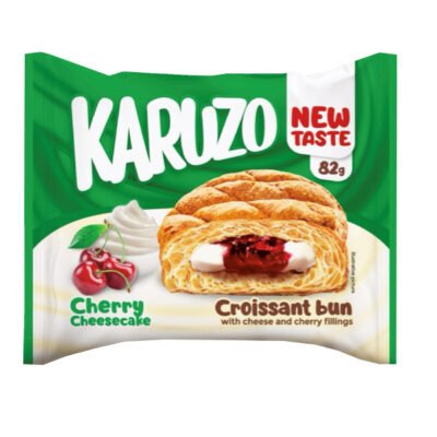 KARUZO ΚΡΟΥΑΣΑΝ BUN 82gr - (CHEESECAKE ΚΕΡΑΣΙ)