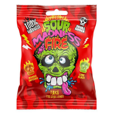 SOUR MADNESS ΚΑΡΑΜΕΛΕΣ 60gr. - (FIRE)