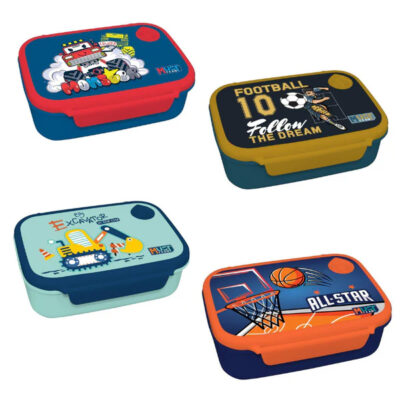 ΦΑΓΗΤΟΔΟΧΕΙΟ PP 800ML 18Χ13X6ΕΚ ΑΓΟΡΙ 4ΣΧ MUST TEAM