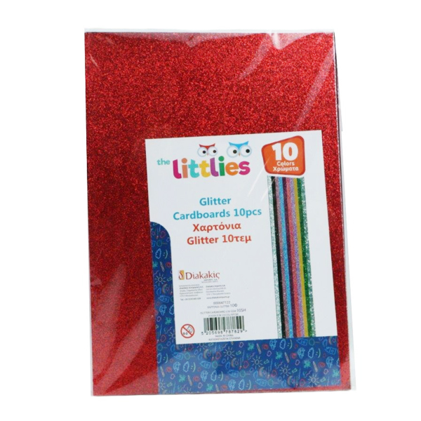 ΧΑΡΤΙ ΧΕΙΡΟΤΕΧΝΙΑΣ GLITTER Α4 10Φ THE LITTLIES