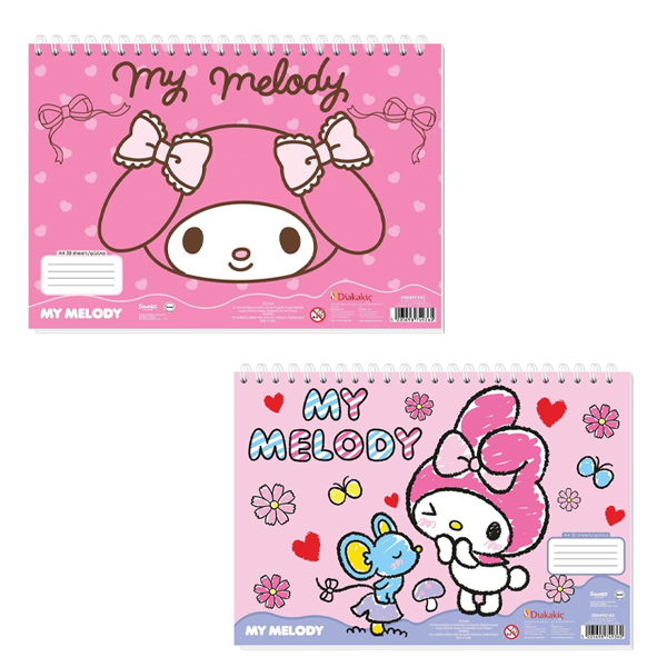 ΜΠΛΟΚ ΖΩΓΡΑΦ MY MELODY Α4  30ΦΥΛ 2ΣΧ