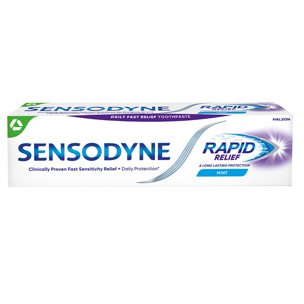 SENSODYNE RAPID RELIEF 75ml - (MINT) (ΟΔΟΝΤΟΚΡΕΜΑ)