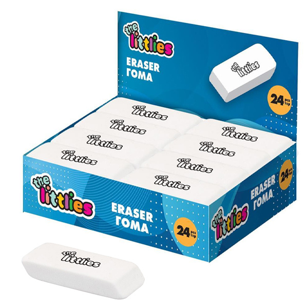 THE LITTLIES ΓΟΜΑ ΛΕΥΚΗ ΜΑΛΑΚΗ (24τεμ.)