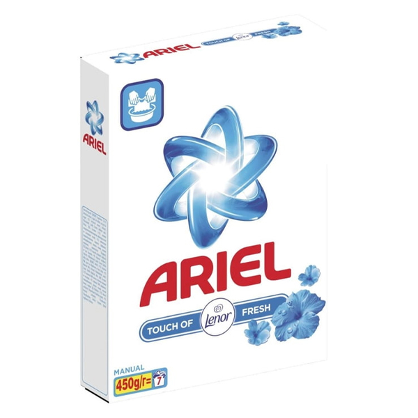 ARIEL ΣΚΟΝΗ ΧΕΙΡΟΣ 450gr - (TOUCH OF LENOR)