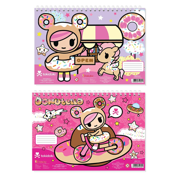 ΜΠΛΟΚ ΖΩΓΡΑΦ TOKIDOKI Α4 30ΦΥΛ 2ΣΧ