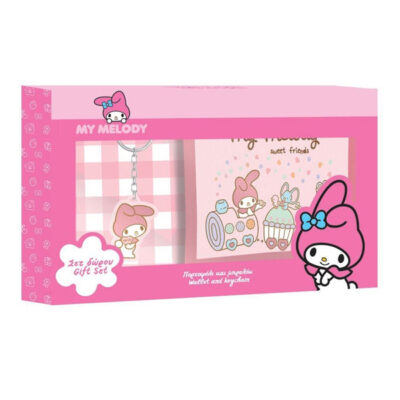 ΠΟΡΤΟΦΟΛΙ ΜΕ ΜΠΡΕΛΟΚ ΣΕΤ ΔΩΡΟΥ 20Χ12ΕΚ MY MELODY