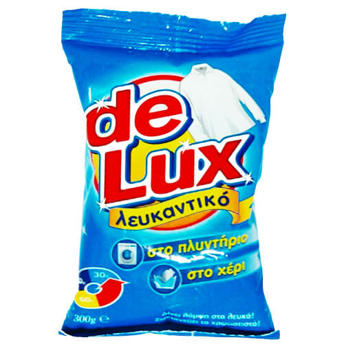 DE LUX ΛΕΥΚΑΝΤΙΚΟ ΣΚΟΝΗ  300gr.