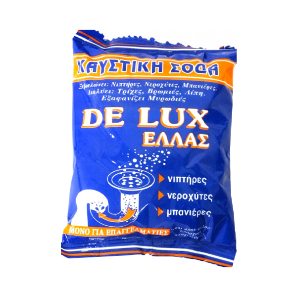 DE LUX ΑΠΟΦΡΑΚΤΙΚΟ ΣΩΛΗΝΑ 900gr. - (ΣΟΔΑ ΚΑΥΣΤΙΚΗ)