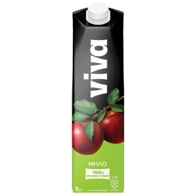 VIVA 1lit - (ΜΗΛΟ ΦΥΣΙΚΟΣ ΧΥΜΟΣ)