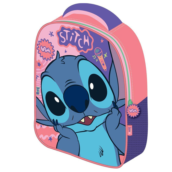 ΣΧΟΛΙΚΗ ΤΣΑΝΤΑ ΠΛΑΤΗΣ ΝΗΠΙΟΥ DISNEY STITCH MUST TEAM 3D EVA 1 ΘΗΚΗ