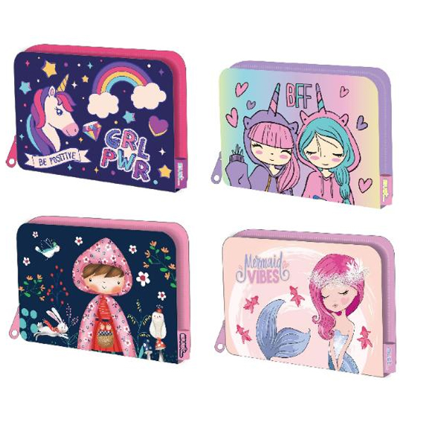 ΠΟΡΤΟΦΟΛΙ MUST ΓΙΑ ΚΟΡΙΤΣΙ 11,5X2,5X9 ΣΕ 4 ΣΧΕΔΙΑ