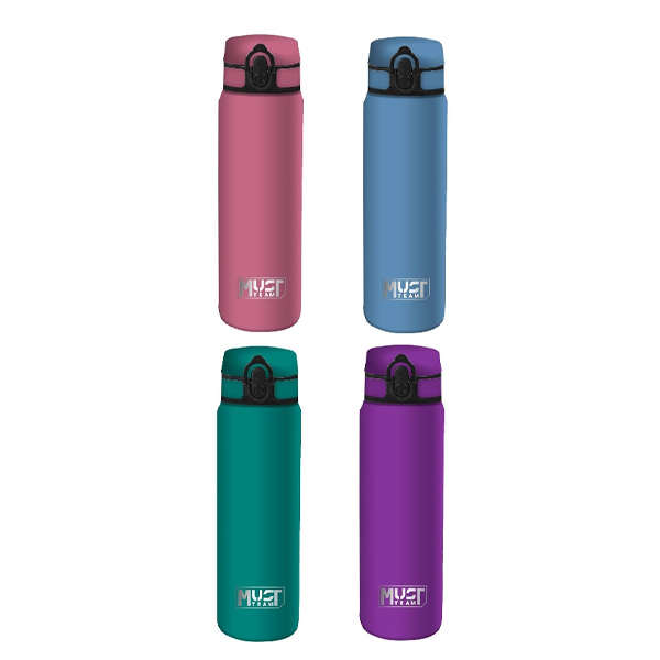 ΠΑΓΟΥΡΙ ΑΝΟΞΕΙΔΩΤΟ MUST TEAM MONOCHROME 600ML ΣΕ 4 ΧΡΩΜΑΤΑ