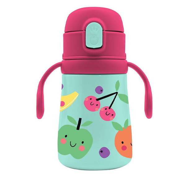 ΠΑΓΟΥΡΙ ΘΕΡΜΟΣ ΑΝΟΞΕΙΔΩΤΟ MUST TEAM ΦΡΟΥΤΑΚΙΑ 350 ML ΜΕ ΧΕΡΟΥΛΙΑ ΚΑΙ ΚΑΛΑΜΑΚΙ