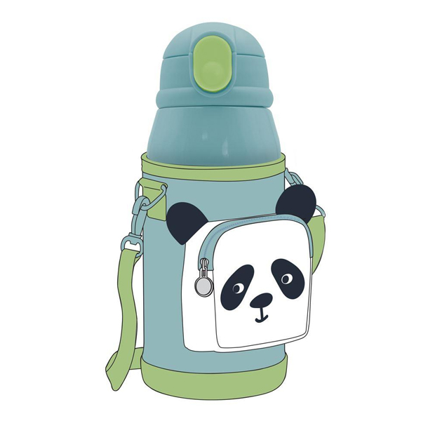 ΠΑΓΟΥΡΙ ΘΕΡΜΟΣ ΑΝΟΞΕΙΔΩΤΟ MUST TEAM ΖΩΑΚΙΑ 500 ML ΜΕ ΙΣΟΘΕΡΜΙΚΗ ΘΗΚΗ ΚΑΙ ΚΑΛΑΜΑΚΙ