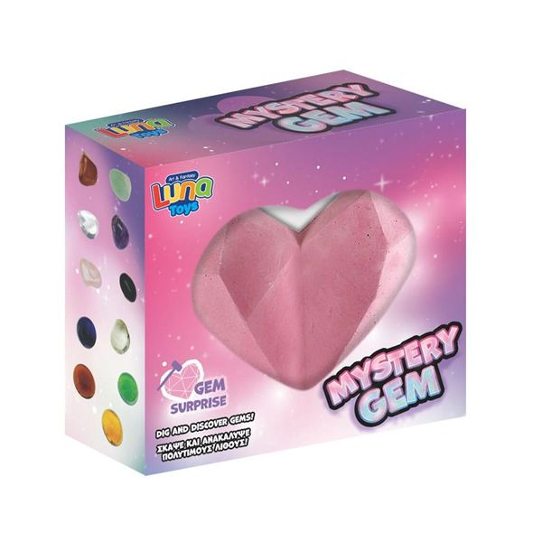 ΑΝΑΣΚΑΦΗ ΣΕΤ ΠΟΛΥΤΙΜΟΙ ΛΙΘΟΙ LUNA TOY 8,5X3,5X7,5 ΕΚ.