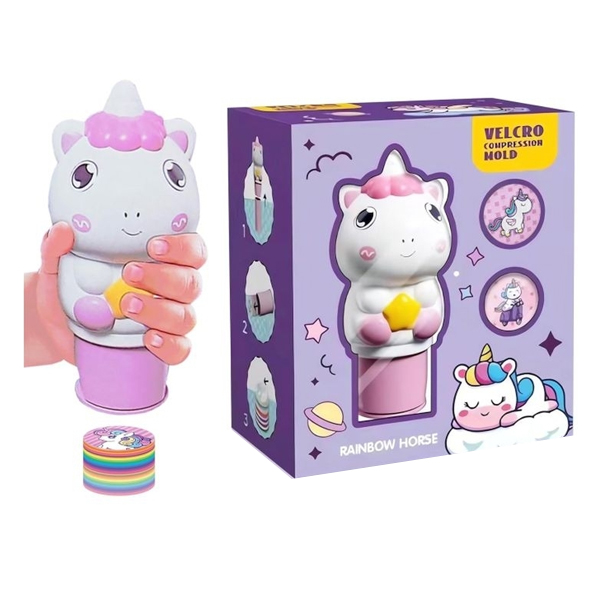 STICKERS ΜΕ ΣΦΡΑΓΙΔΑ SET 100ΤΜΧ UNICORN 10X6X11,8ΕΚ LUNA