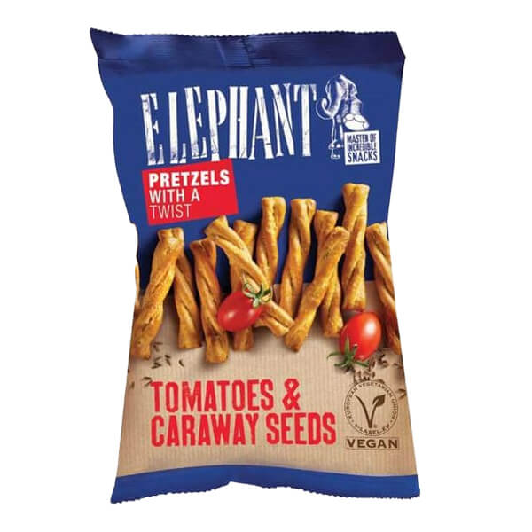 ELEPHANT TWISTED PRETZEL 80gr. - (ΝΤΟΜΑΤΑ ΚΑΙ ΣΠΟΡΟΙ ΚΥΜΙΝΟ)