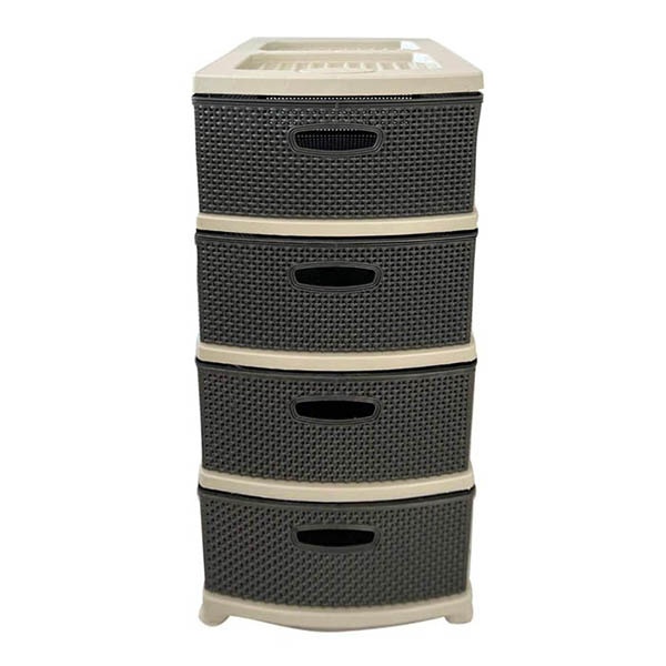 DR/HN/BG ΠΛΑΣΤΙΚΗ ΣΥΡΤΑΡΙΕΡΑ 4 ΘΕΣΕΩΝ "HONEYCOMB" ΜΠΕΖ