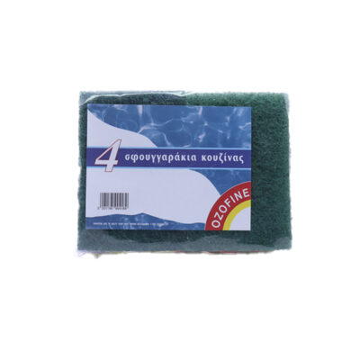 MULTY ΣΦΟΥΓΓΑΡΙ ΚΟΥΖΙΝΑΣ OZOFINE 4τεμ. - (ΠΟΛΥΧΡΩΜΟ)