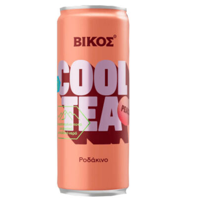 ΒΙΚΟΣ COOL TEA ΚΟΥΤΙ 330ml - (ΡΟΔΑΚΙΝΟ)
