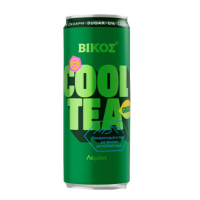 ΒΙΚΟΣ COOL TEA ZERO  ΚΟΥΤΙ 330ml - (ΠΡΑΣΙΝΟ ΜΕ ΛΕΜΟΝΙ)