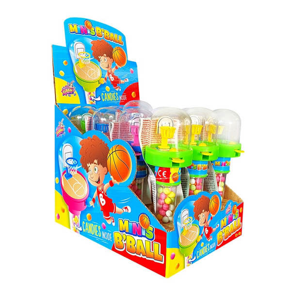 ΜΙΝΙ ΜΠΑΣΚΕΤΑ ΜΕ  ΖΑΧΑΡΩΤΑ  (12x16gr.)