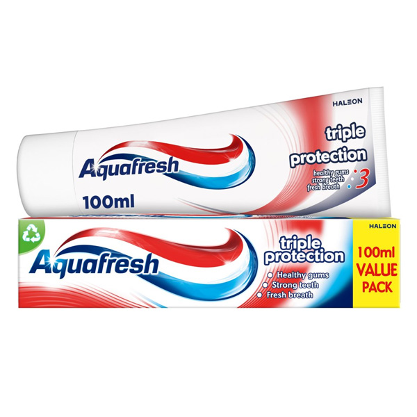 AQUAFRESH TRIPLE PROTECTION  100ml - (ΟΔΟΝΤΟΚΡΕΜΑ)