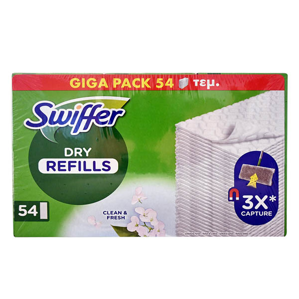 SWIFFER ΣΤΕΓΝΑ ΑΝΤΑΛΛΑΚΤΙΚΑ ΠΑΝΑΚΙΑ 54τεμ.