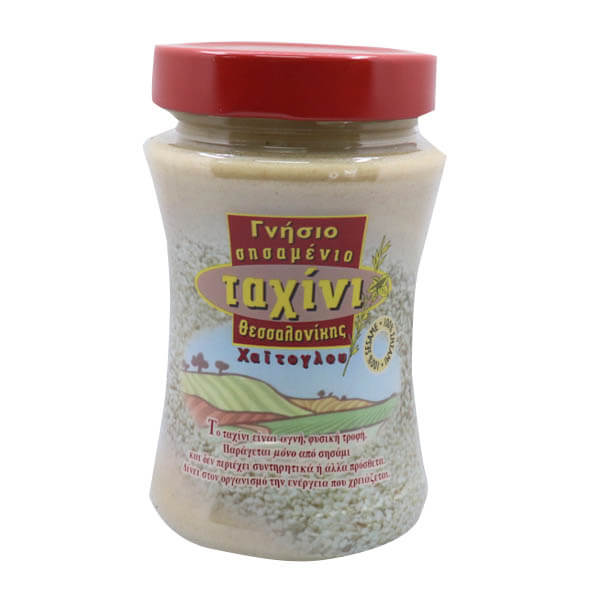 ΧΑΙΤΟΓΛΟΥ ΓΝΗΣΙΟ ΣΗΣΑΜΕΝΙΟ ΤΑΧΙΝΙ 300gr. ΒΑΖΟ