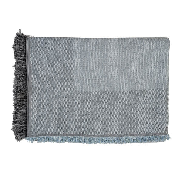 ΚΟΥΒΕΡΤΑ ΡΙΧΤΑΡΙ LOUMA 170x290cm - (30% ΒΑΜΒΑΚΙ-70% ΠΟΛΥΕΣΤΕΡΑΣ) (ΜΕΝΤΑ)