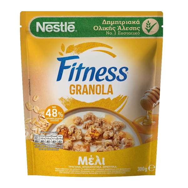NESTLE FITNESS 300gr. - (GRANOLA HONEY)